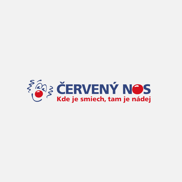 Logo víťaza kategórie "Cena Slovenskej sporiteľne za Verejné dobro": Červený NOS Clowndoctors